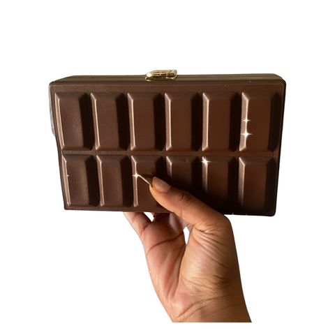 NudeTRal "Chocolate Bar" Crossbody Clutch Bag
